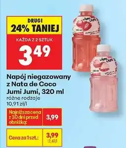 Biedronka Napój niegazowany z Nata de Coco Jumi Jumi, 320 ml oferta