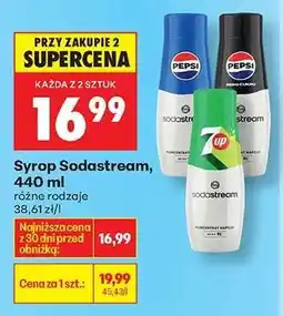 Biedronka Syrop Sodastream, 440 ml oferta
