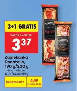 Biedronka Zapiekanka Donatello, 190 g/200 g oferta