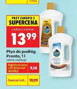 Biedronka Płyn do podłóg Pronto, 1 l oferta