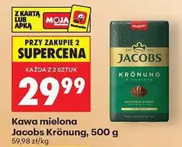Biedronka Kawa mielona Jacobs Krönung, 500 g oferta