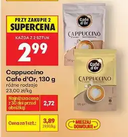 Biedronka Cappuccino Cafe d'Or 130 g oferta