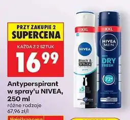 Biedronka Antyperspirant w spray’u NIVEA, 250 ml oferta