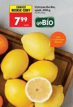 Biedronka Cytryna Go Bio, opak. 500 g oferta