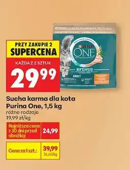 Biedronka Purina One, 1,5 kg oferta