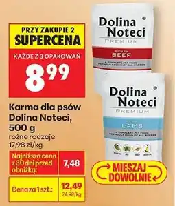 Biedronka Karma dla psów Dolina Noteci, 500 g oferta