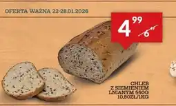 Spiżarnia Smakosza Chleb z siemieniem lnianym oferta