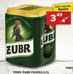 Spiżarnia Smakosza Piwo Zubr puszka oferta