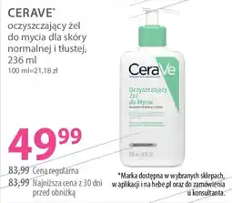 Hebe Cerave oczyszczający żel do mycia dla skóry normalnej i tłustej oferta