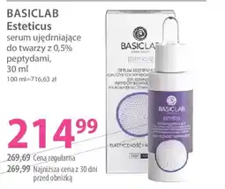 Hebe Basiclab esteticus serum ujędrniające do twarzy z 0,5% peptydami oferta