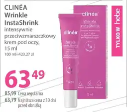 Hebe Clinéa wrinkle instashrink intensywnie przeciwzmarszczkowy krem pod oczy oferta
