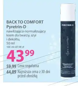 Hebe Back to comfort pyretrin-d krem do twarzy, szyi i dekoltu oferta