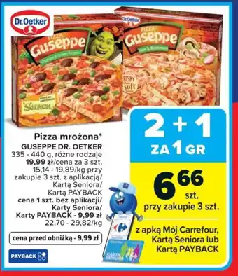 Pizza mrożona Guseppe Dr. Oetker