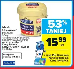 Carrefour Polmlek Masło klarowane oferta
