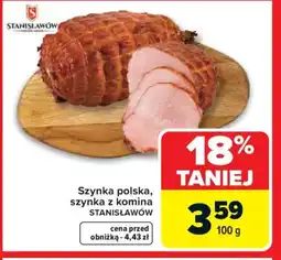Carrefour Stanisławów Szynka polska oferta