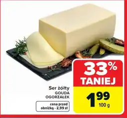 Carrefour Ser żółty Gouda Ogorzałek oferta