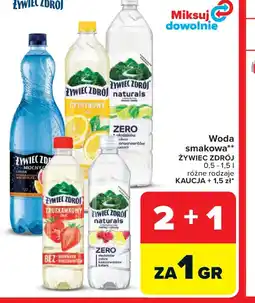 Carrefour Zywiec Zdrój woda smakowa oferta