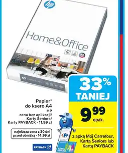 Carrefour HP Papier do ksero A4 oferta