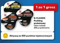 Kaufland K-CLASSIC Pudding proteinowy różne rodzaje 200 g opakowanie oferta