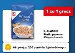 Kaufland K-CLASSIC Płatki pszenne 500 g opakowanie oferta