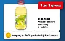 Kaufland K-CLASSIC Olej rzepakowy rafinowany oferta