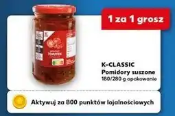 Kaufland K-CLASSIC Pomidory suszone 180/280 g opakowanie oferta