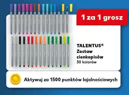 Kaufland TALENTUS Zestaw cienkopisów 30 kolorów oferta