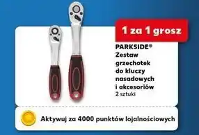 PARKSIDE Zestaw grzechotek do kluczy nasadowych i akcesoriów 2 sztuki