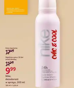Rossmann Nike dezodorant w sprayu oferta