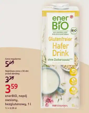 EnerBiO napój owsiany