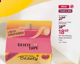 Rossmann For Your Beauty taśma do biustu oferta