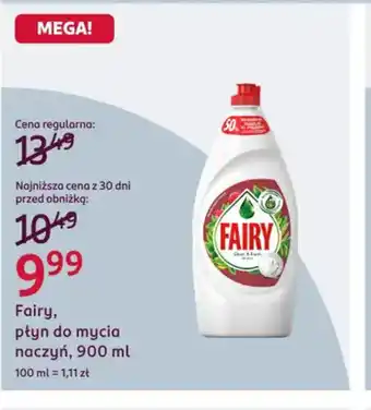 Rossmann Fairy płyn do mycia naczyń oferta