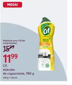 Rossmann Cif mleczko do czyszczenia oferta