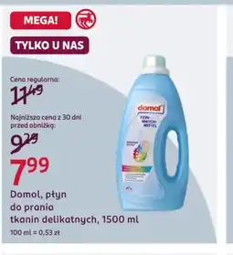 Rossmann Domol płyn do prania oferta