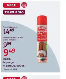 Rossmann Rubin impregnat w sprayu oferta