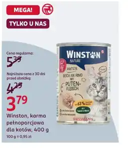 Rossmann Winston karma dla kotów oferta