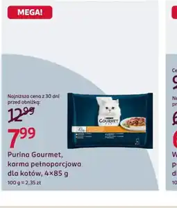 Rossmann Purina Gourmet karma dla kotów oferta