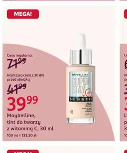Rossmann Maybelline tint do twarzy oferta
