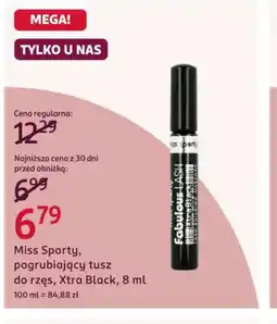 Rossmann Miss Sporty pogrubiający tusz oferta