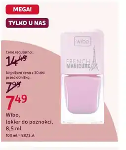 Rossmann Wibo lakier do paznokci oferta