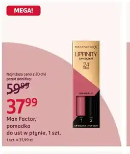 Rossmann Max Factor pomadka do ust oferta