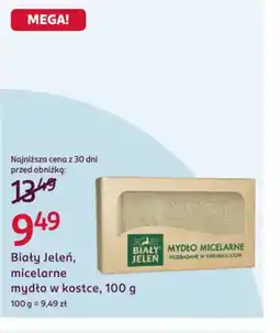 Rossmann Biały Jeleń mydło micelarne oferta