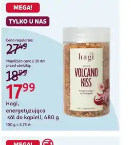 Rossmann Hagi energetyzująca sól do kąpieli oferta