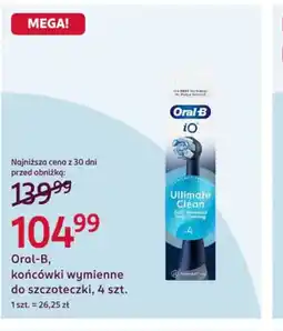 Rossmann Oral-B końcówki wymienne oferta