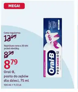 Rossmann Oral-B pasta do zębów dla dzieci oferta