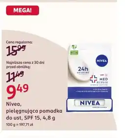 Rossmann Nivea pomadka do ust oferta
