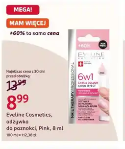 Rossmann Eveline Cosmetics odżywka do paznokci Pink oferta