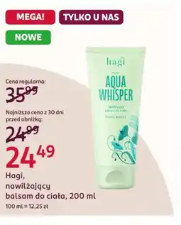 Rossmann Hagi nawilżający balsam do ciała oferta