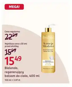 Rossmann Bielenda regenerujący balsam do ciała oferta