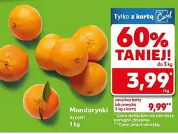 Kaufland Mandarynki luzem oferta